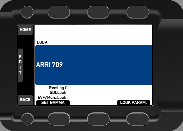 arri alexa mini menu