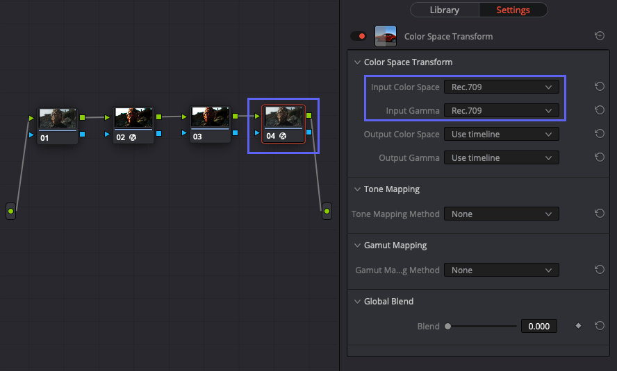 apply lut davinci resolve