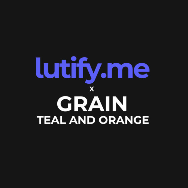 Lutify.me x Grain Teal and Orange LUT